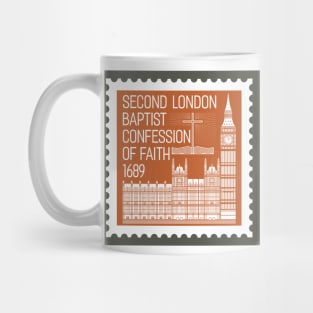 Reformed christian art. Second London Baptist Confession of Faith - 1689. Mug